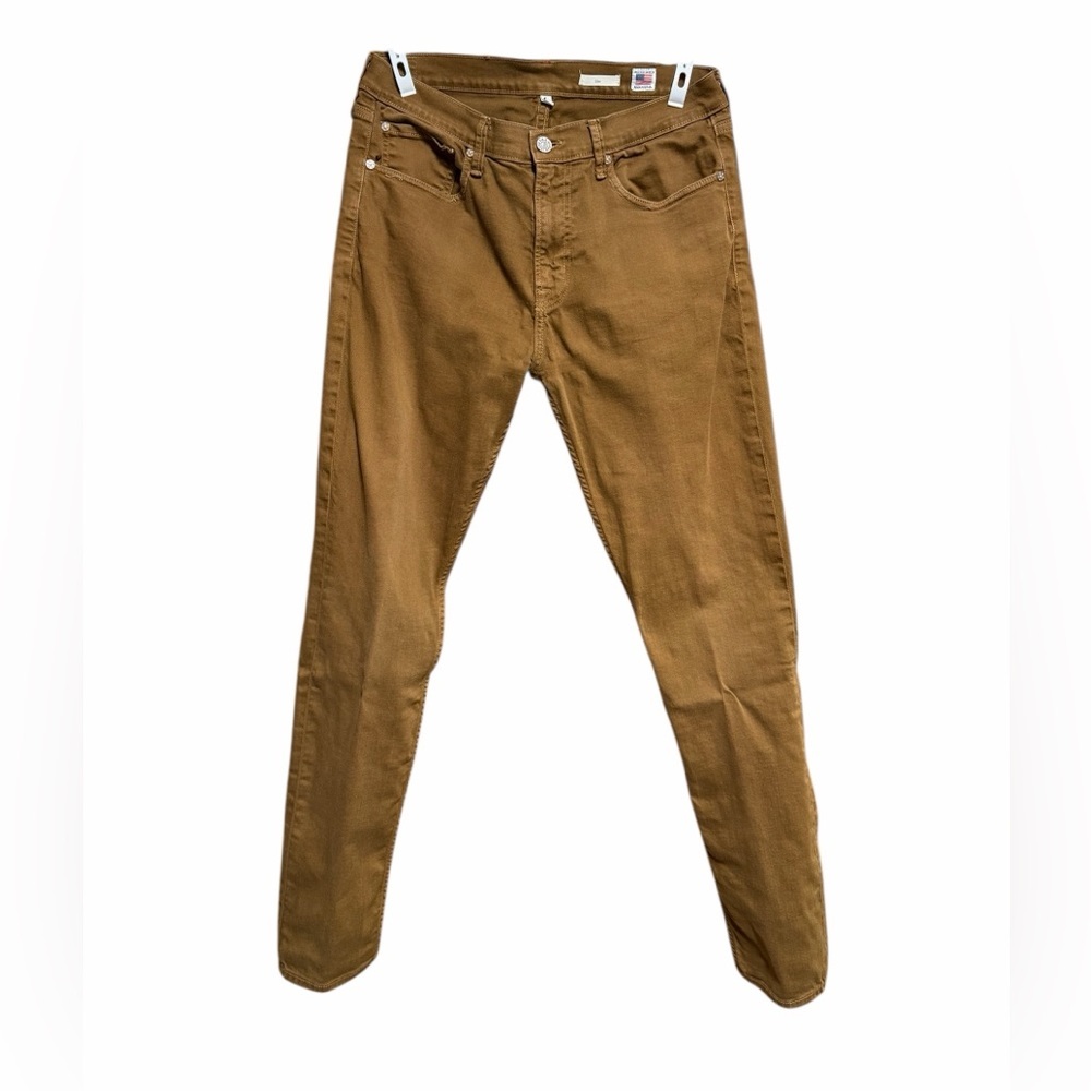 Noend Jeans Women’s 33x33 Brown Slim Fit Stretch Casual Denim USA Made